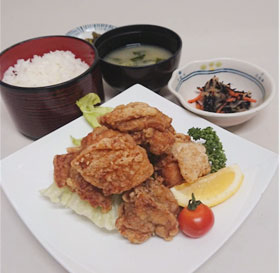 Imabari specialty Senzanki Set Meal