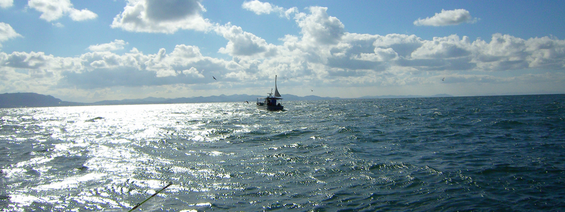 Recreational fishing boat experience